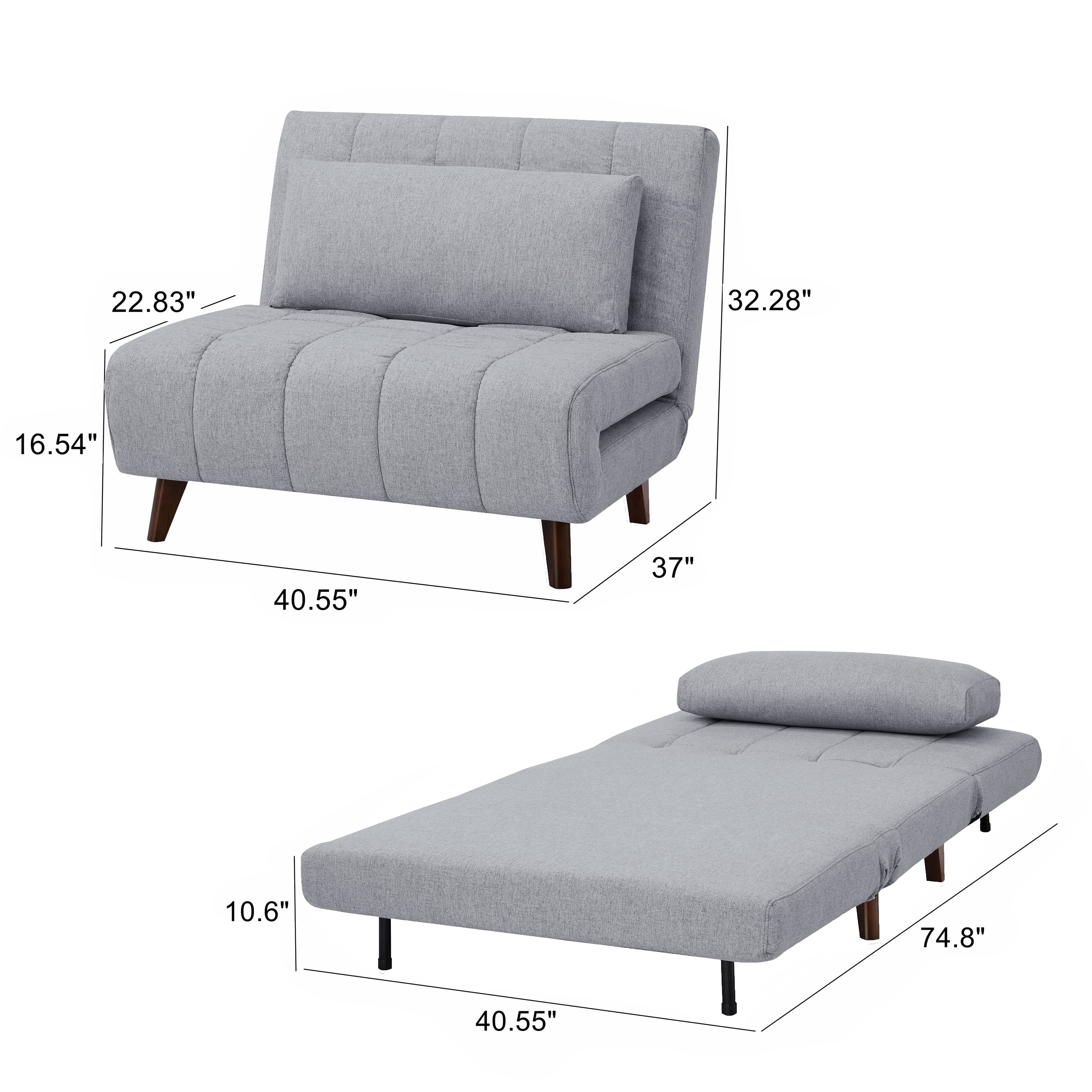 Carson Carrington Taghusa Convertible Chair Bed Bath Beyond 29230433