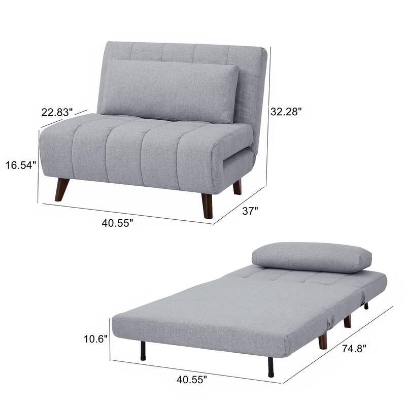Carson Carrington Taghusa Convertible Chair