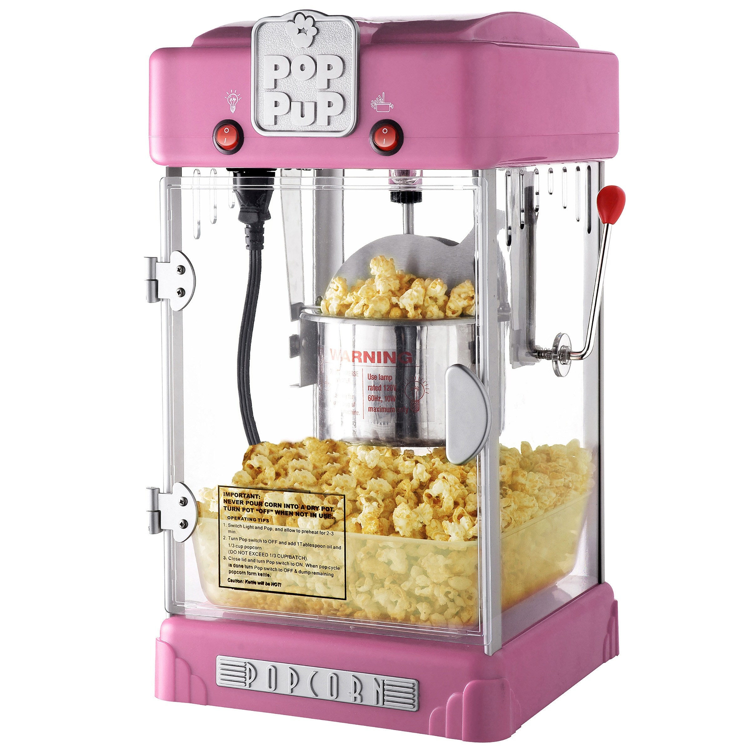 Popcorn machine countertop shop