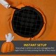 preview thumbnail 3 of 8, 5ft Halloween Inflatables Outdoor Decorations Ghost with Pumpkin with LED Light