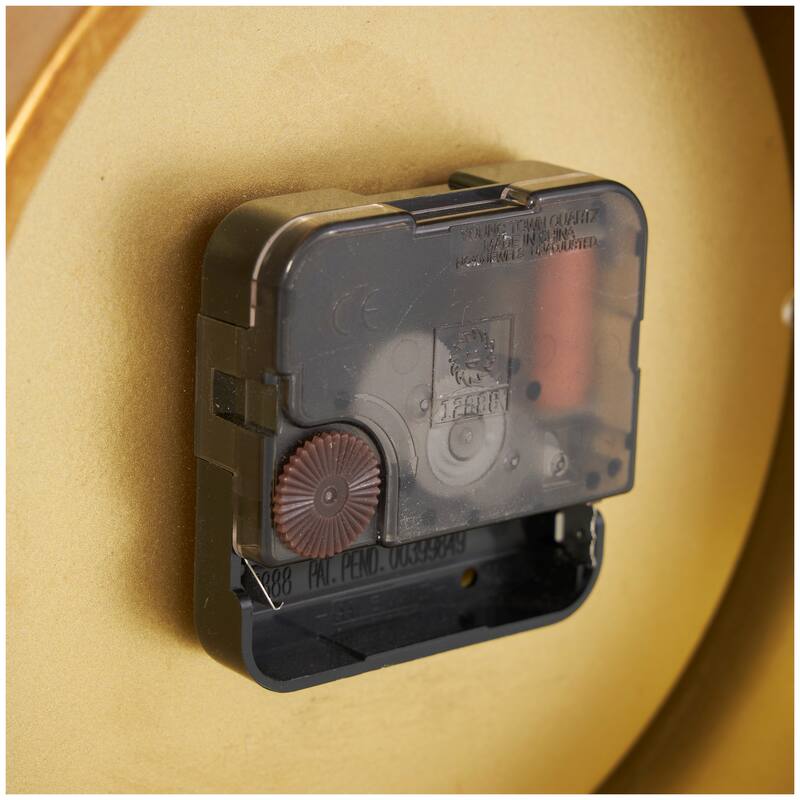 Gold Metal Antique Style Scroll Decorative Clock