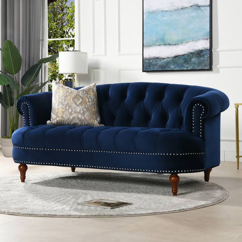 La Rosa 68.5" Chesterfield Loveseat