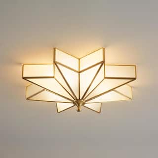 19.5 inch ceiling light gold kitchen light brass interior light
