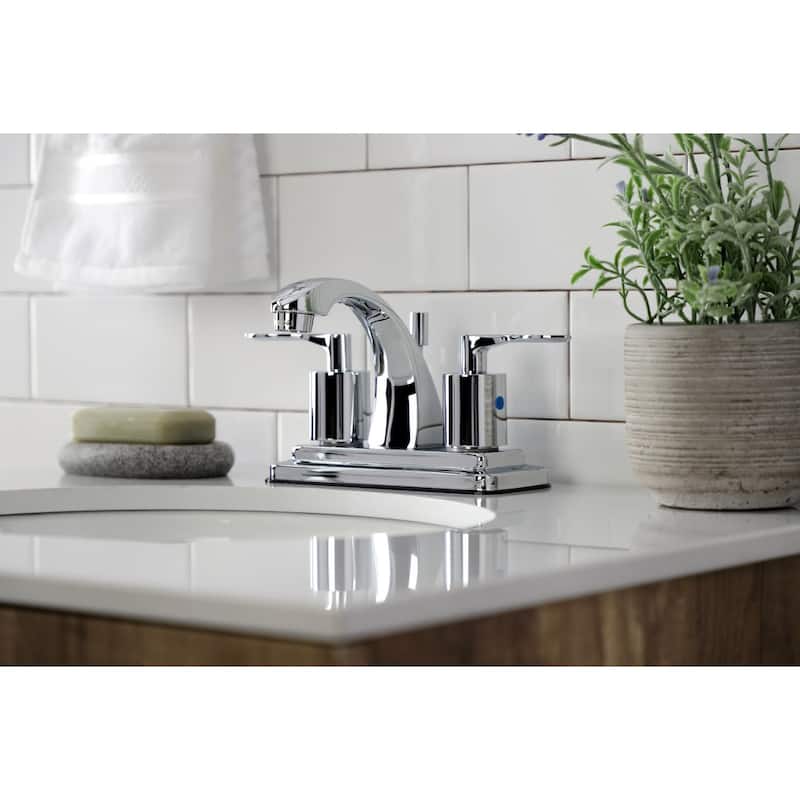 Kingston Brass Serena 1.2 GPM Centerset Bathroom Faucet with Pop-Up