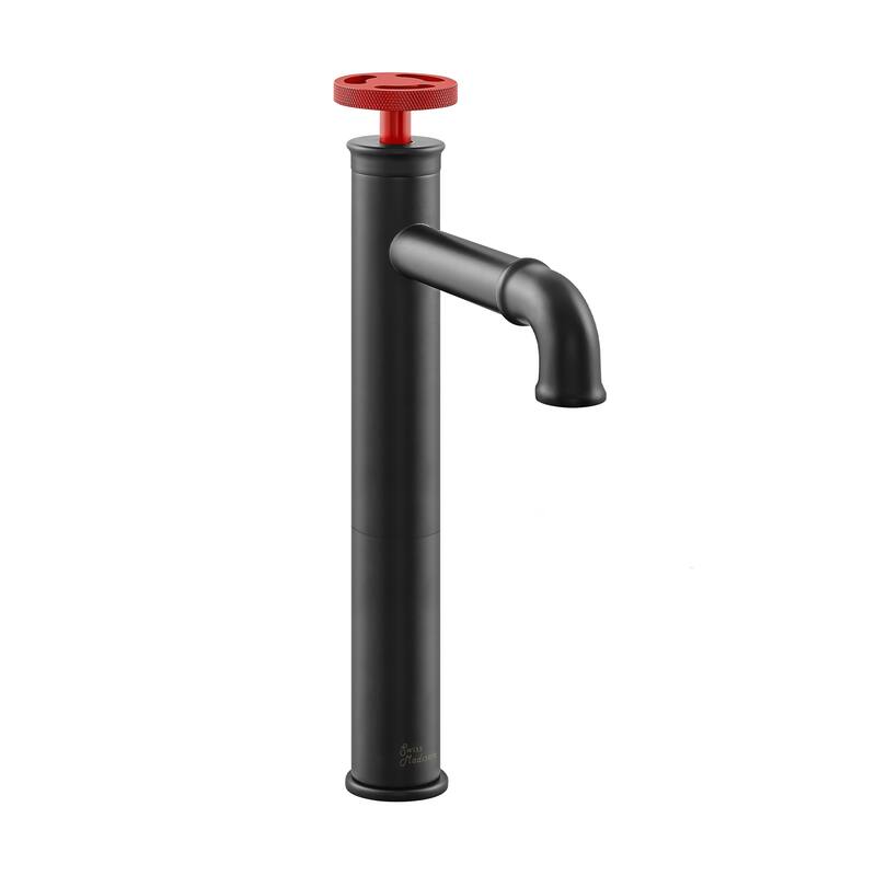 Avallon 12 Single Handle, Bathroom Faucet in Matte Black