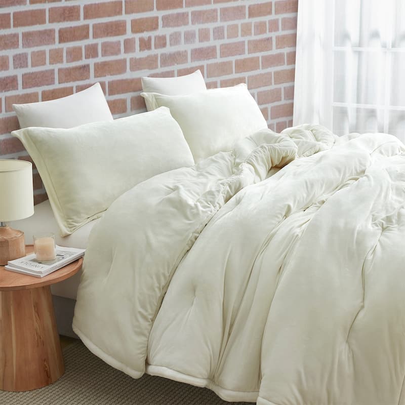 Softer than Soft® - Coma Inducer® Oversized Comforter Set - Coconut Milk