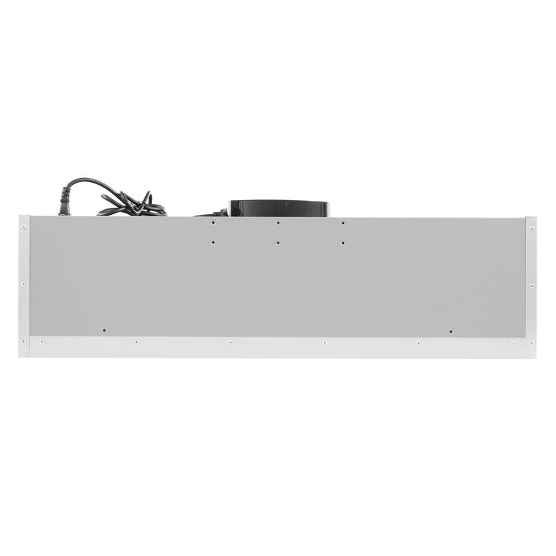 Cosmo 36 in. Ducted Under Cabinet Range Hood in Stainless Steel with Push Button Controls, LED Lighting and Permanent Filters