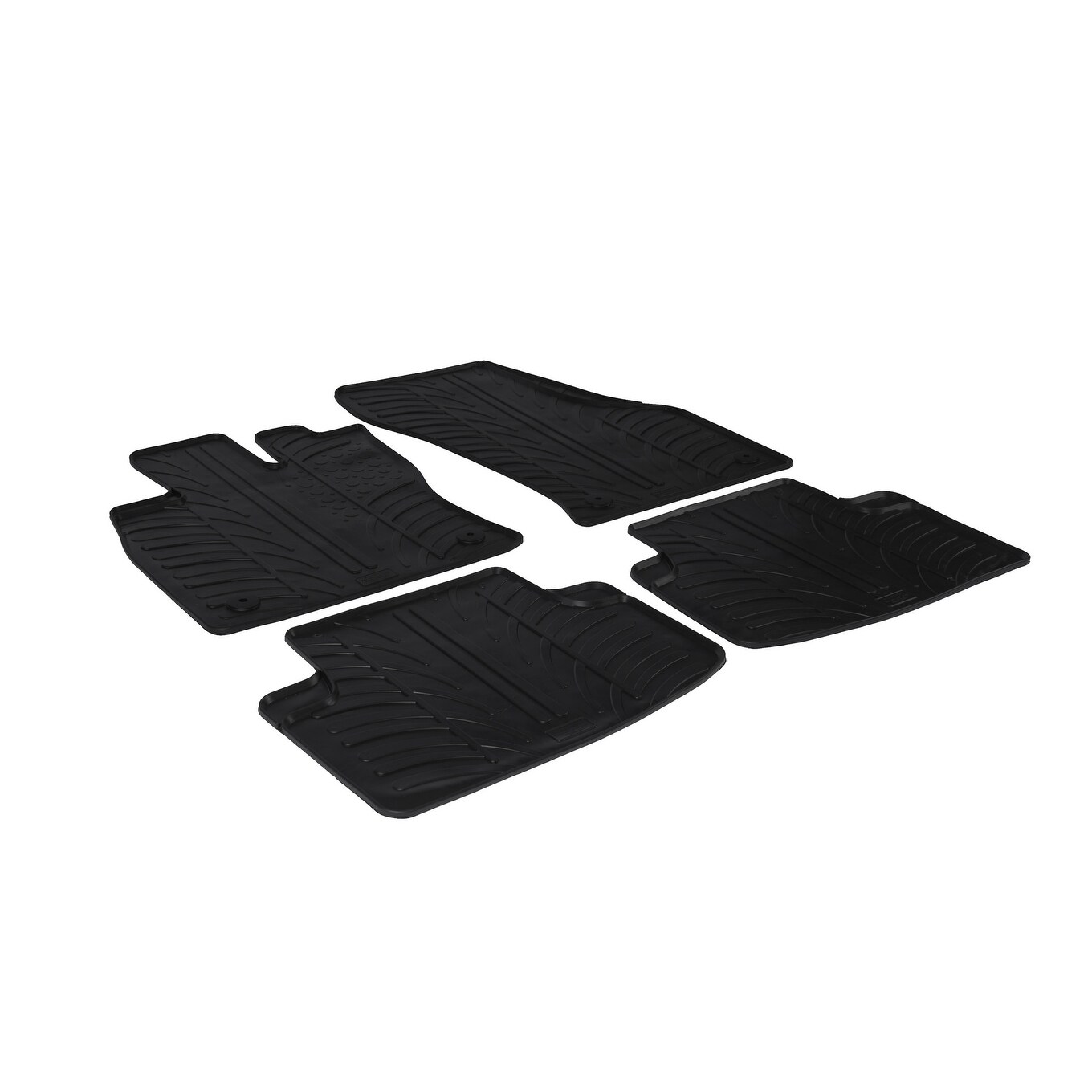 Shop Gledring 2015 2016 Volkswagen Golf Vii Custom Fit All Weather Heavy Duty Car Floor Mats Overstock 13655911