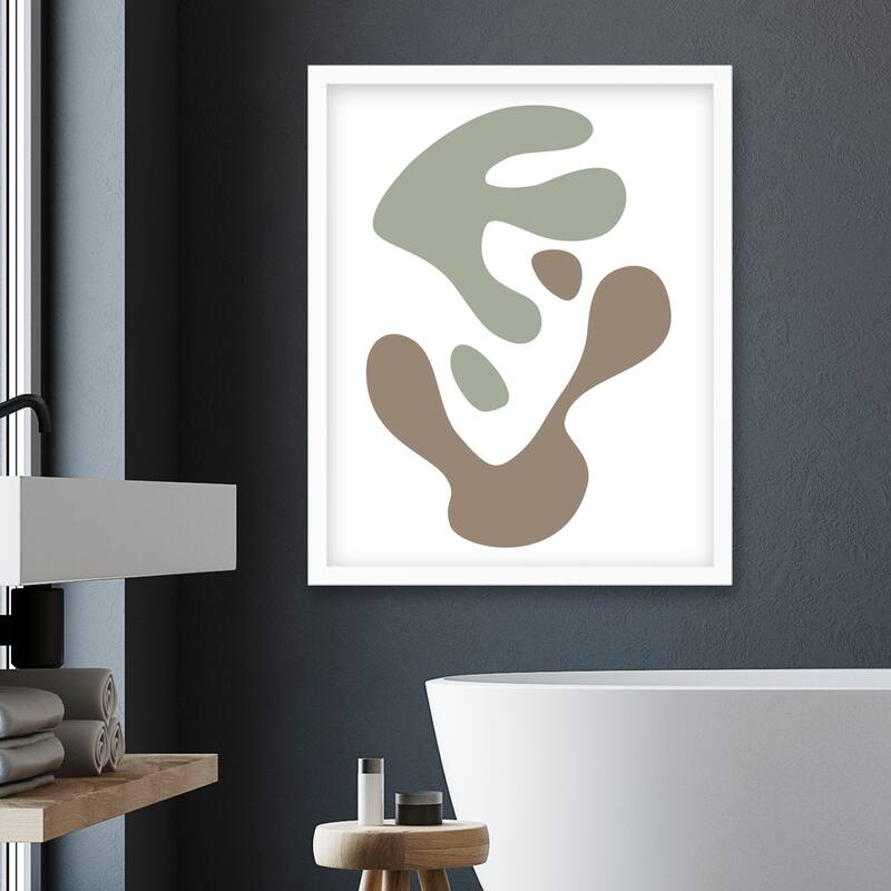 Nature Creative - Modern Abstracts 9 - Framed Wall Art