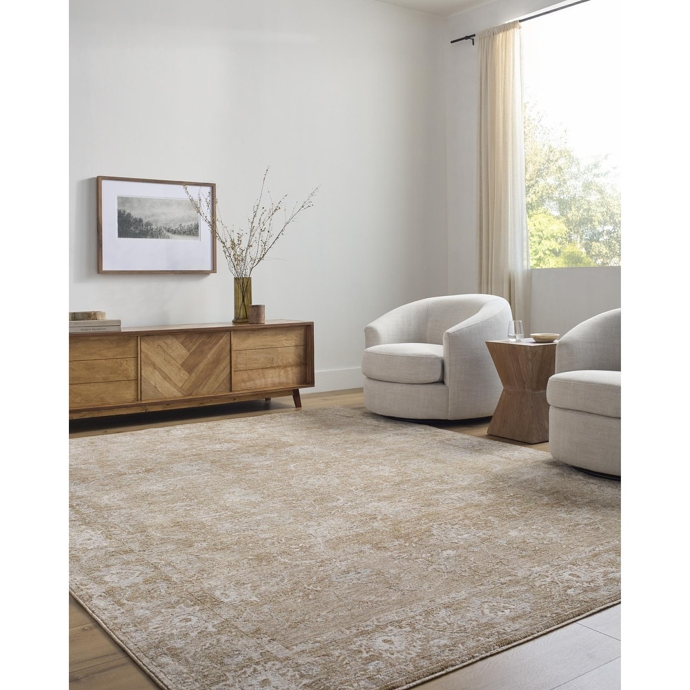 Livabliss Da Vinci Traditional Medallion Area Rug