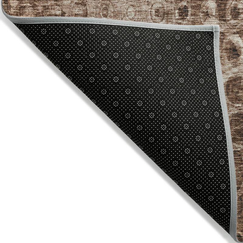 Machine Washable Indoor/ Outdoor Chantille Abstract Modern Rug