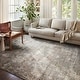 preview thumbnail 1 of 25, Alexander Home Grant Modern Abstract Area Rug 11'-2" x 15' - Natural / Mocha