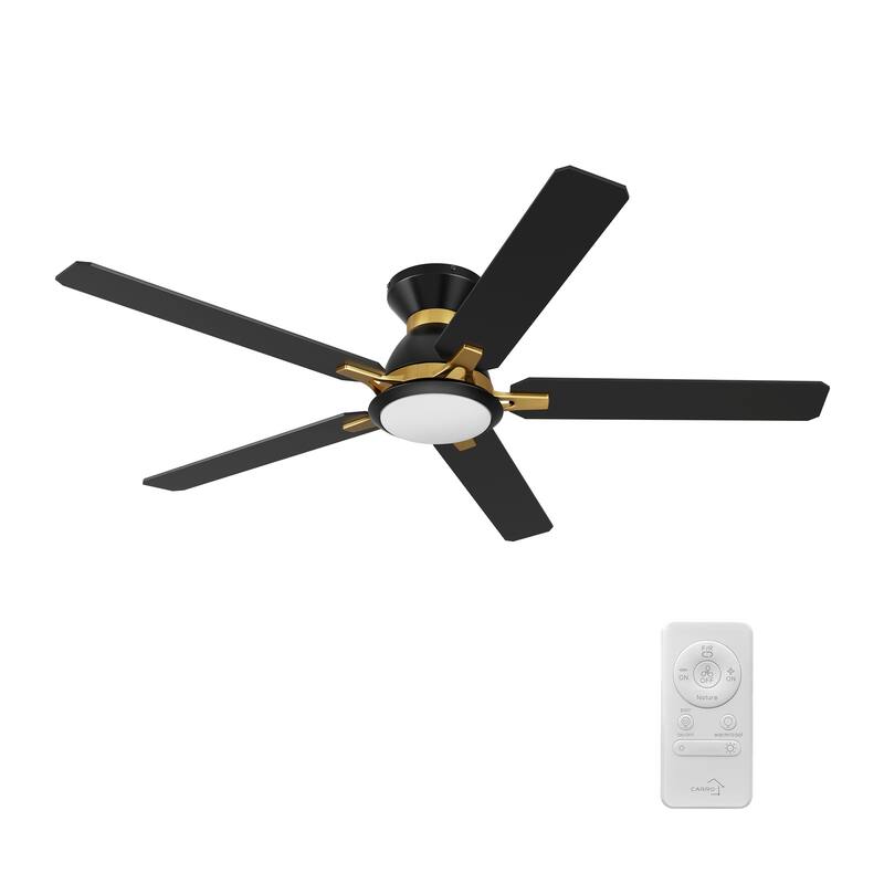 CARRO Livingston 60-inch Indoor Ceiling Fan with Light and Remote