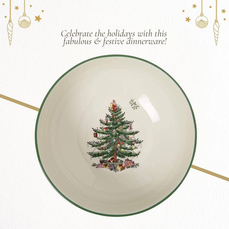 Spode Christmas Tree Round Bowl