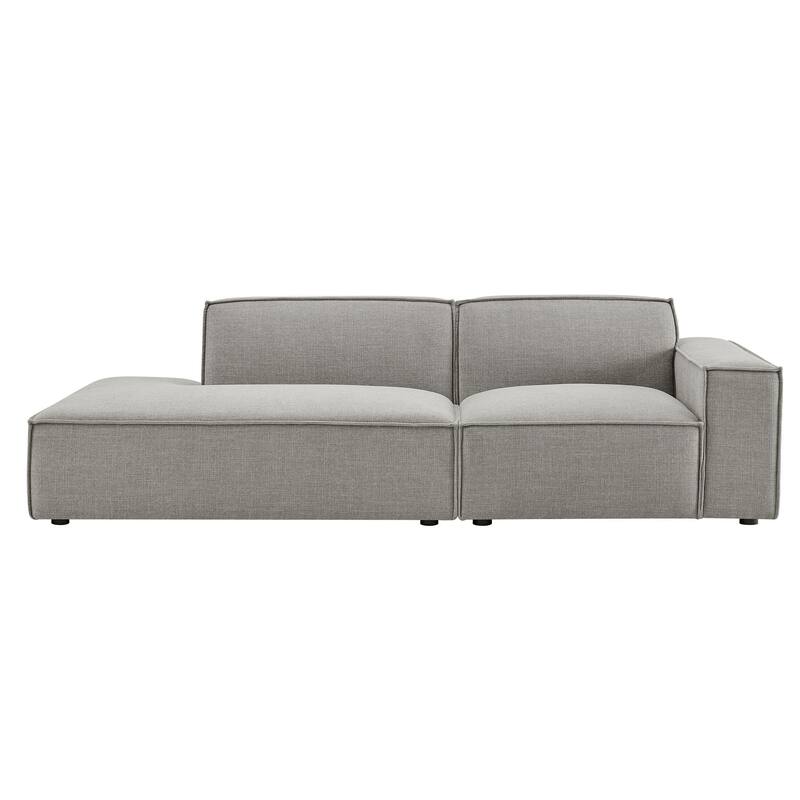 Restore 2-Piece Performance Fabric Upholstered Modular Loveseat