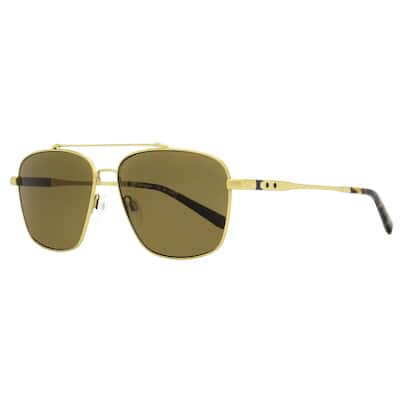 Shinola Men's Flexon Navigator Sunglasses - Satin Gold