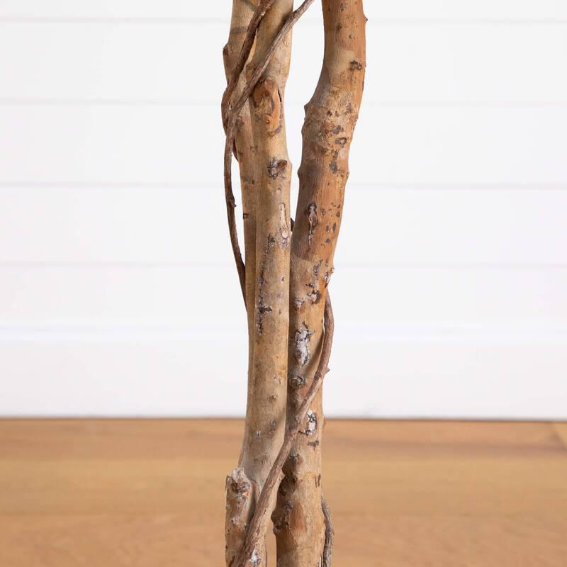 Artificial Black Ficus Halloween Potted Tree - 5' - Unlit