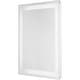 preview thumbnail 1 of 8, Captarent Collection 30x36 in. Rectangular Illuminated Integrated LED White Modern Mirror - 30 in x 2 in x 36 in 30 in x 2 in x 36 in