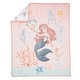 preview thumbnail 3 of 8, Bedtime Originals Disney Baby The Little Mermaid 3-Piece Baby Crib Bedding Set