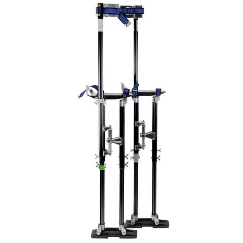 GypTool Pro 36" - 48" Drywall Stilts - Black - 36 - 48 inches