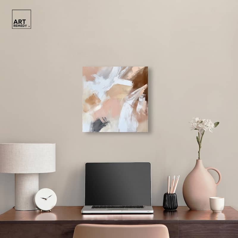 Taupe and Ash I Canvas by Art Remedy, Gallery Wrapped