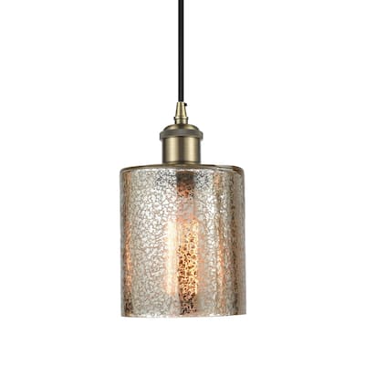 Innovations Lighting 516-1P-8-5 Cobbleskill Pendant Cobbleskill 5"