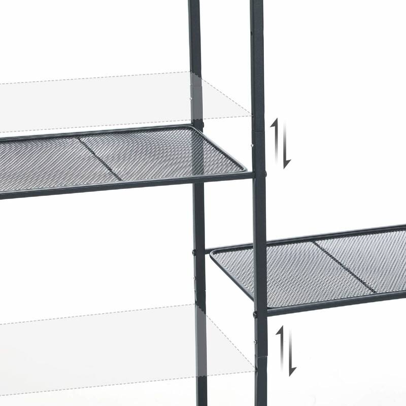 3-Tier Storage Rack - 15"D x 11.8"W x 28.4"H
