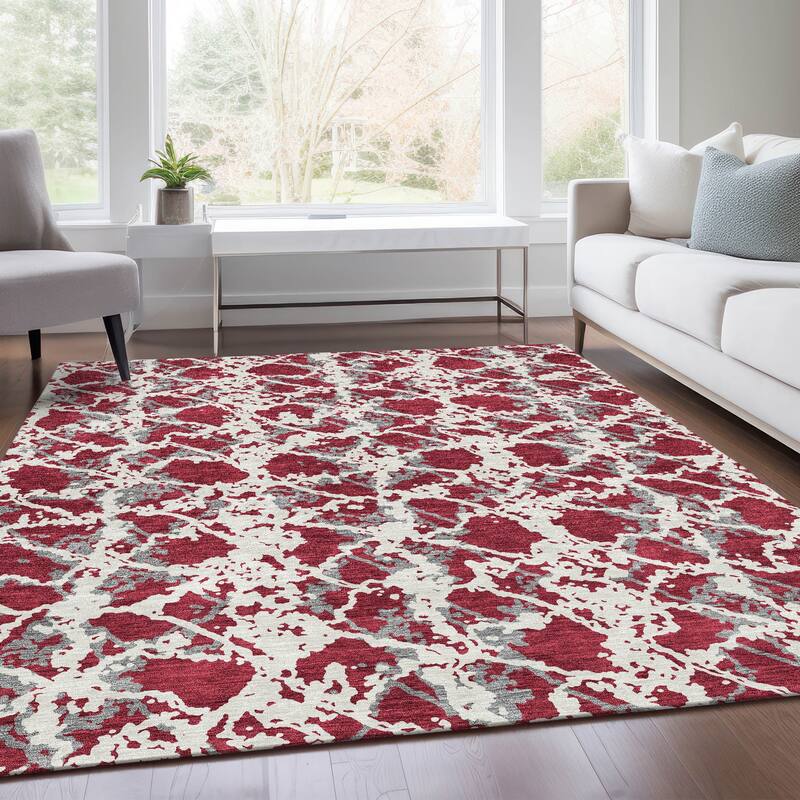 Premium Washable Super Soft Abstract Fusion Mayfield Rug