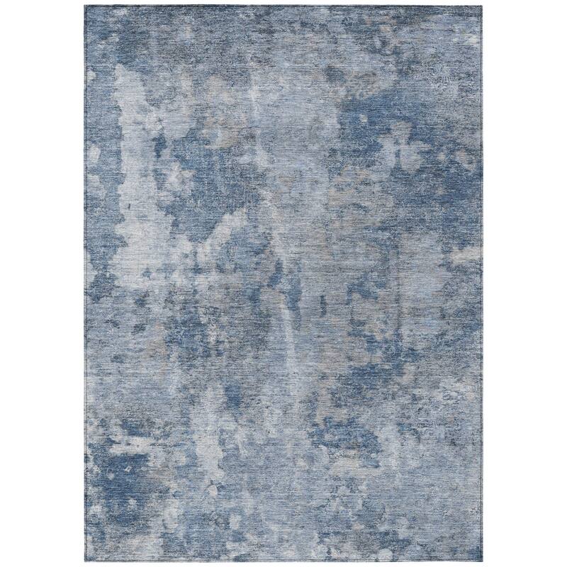 Dava Unique Abstract Weather Resistant Versatile Elegance Outdoor Rug