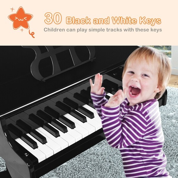 toddler piano with bench