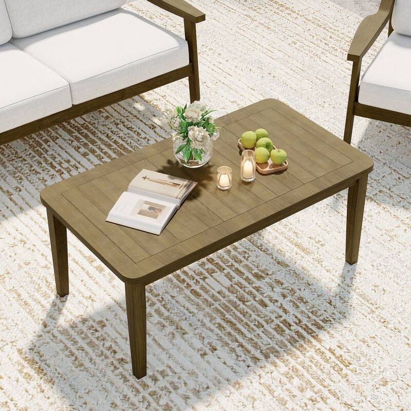 Teak Outdoor Patio Coffee Table