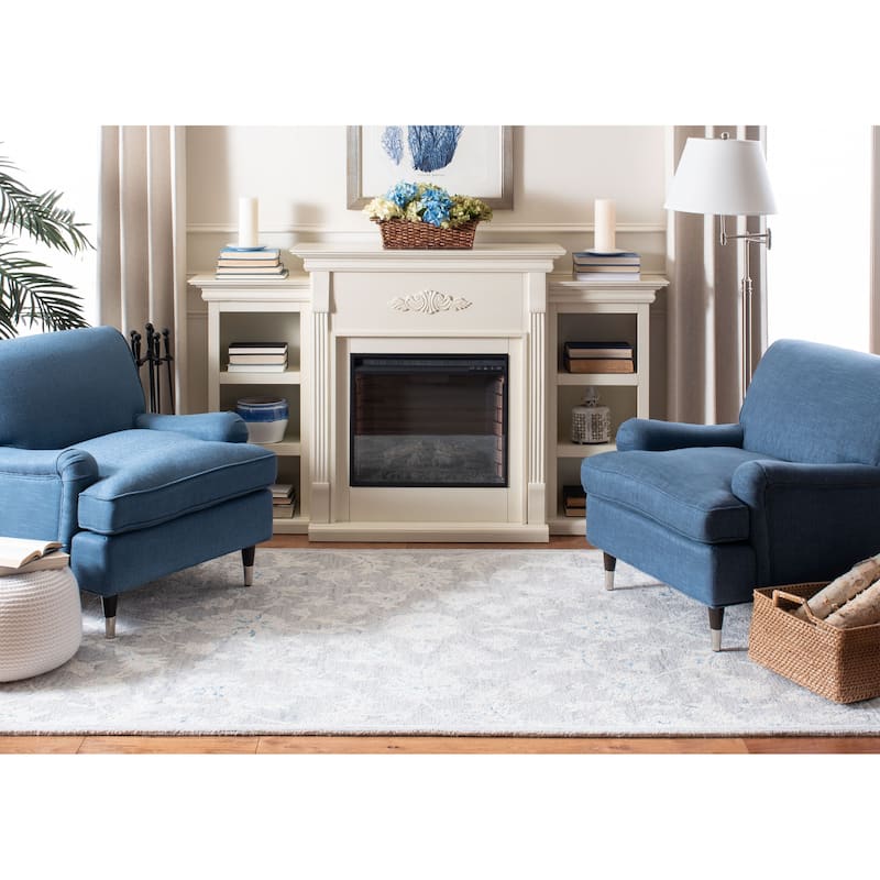 SAFAVIEH Fiorello Handmade Blossom French Country Wool Area Rug