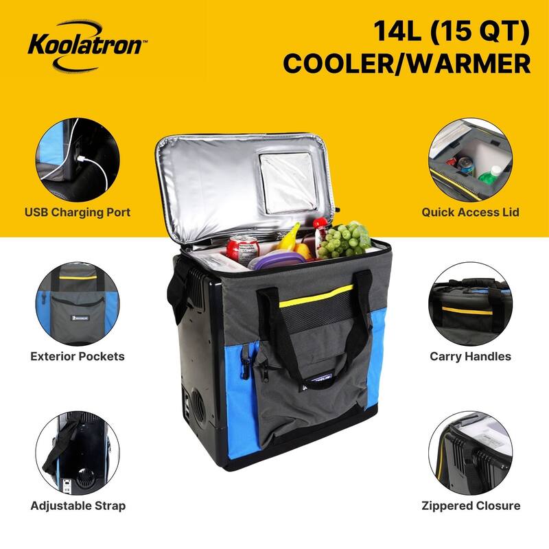 Michelin Thermoelectric Iceless 12V Cooler Warmer 14 L (15 qt)