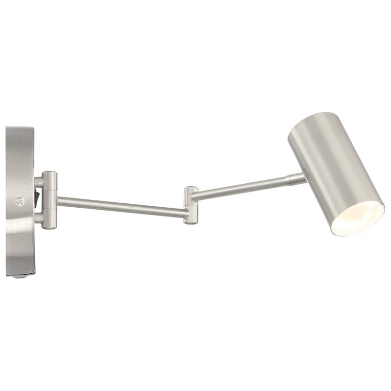 Access Lighting Juhl LED Reading Light - Brushed Steel - Dedicated LED