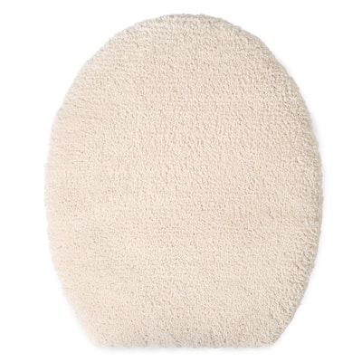 TOWN & COUNTRY EVERYDAY Ultra Plush Solid Tufted Toilet Lid Cover, Soft and Absorbent, Non-Slip Cover, Machine Washable