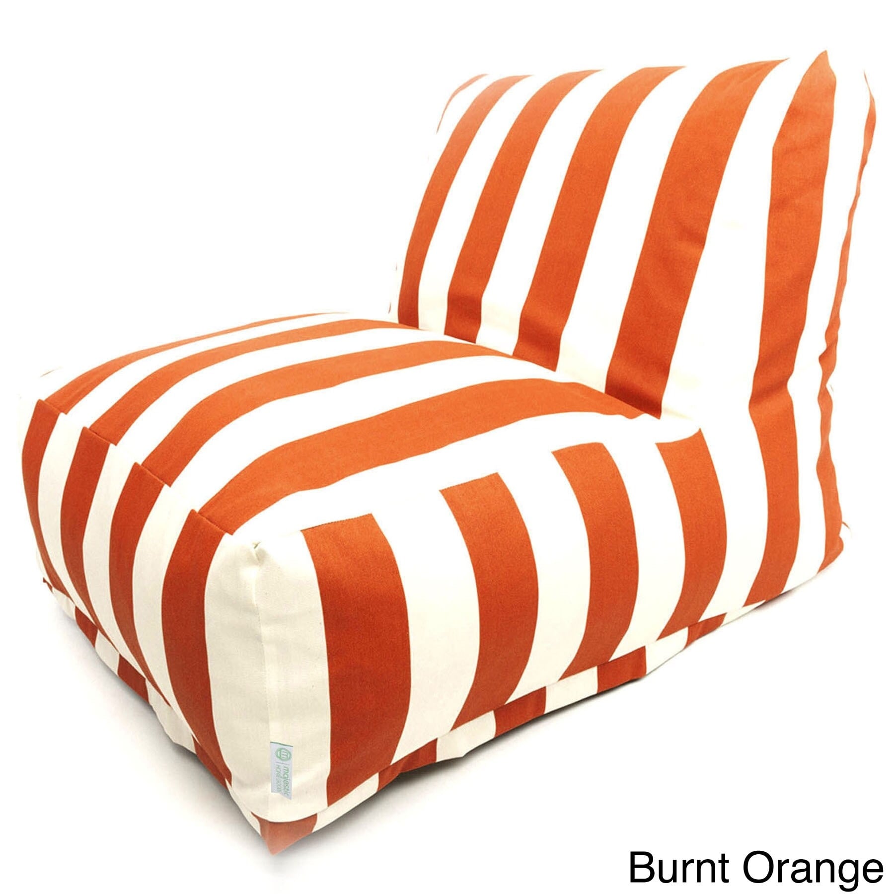 Striped bean sale bag chair