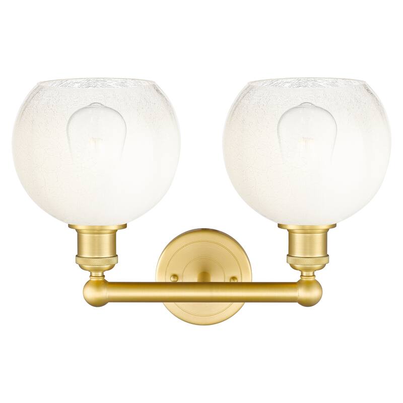 Innovations Lighting Endless Possibilities Edison - Brookhaven Globe - 2 Light 17" Bath Vanity Light