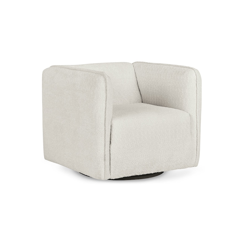 Signature Design by Ashley Lonoke Gray Swivel Accent Chair - 33"W x 31"D x 29"H