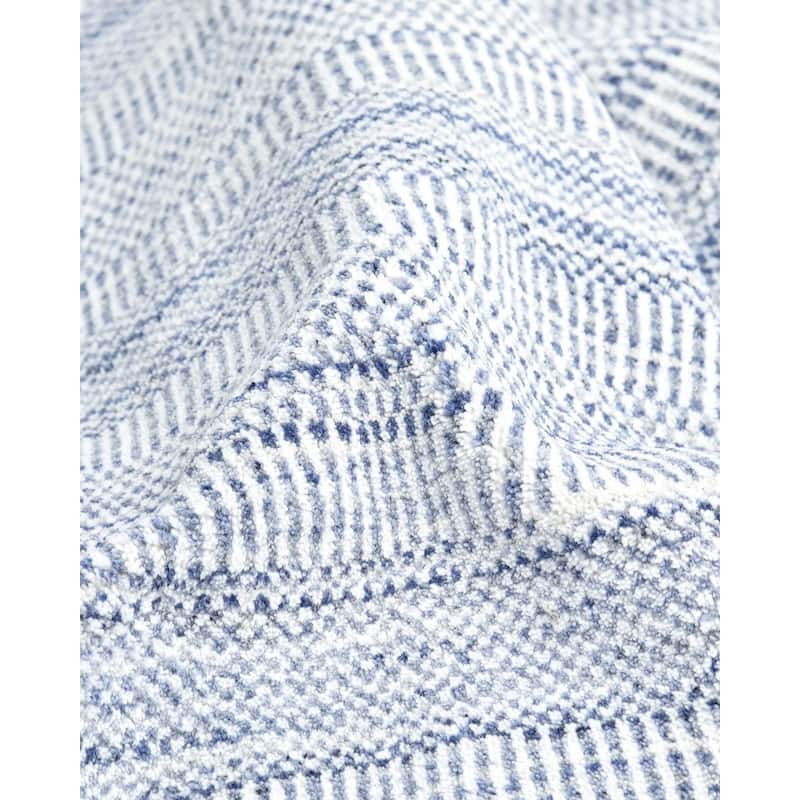 Overton Handmade Modern Contemporary Striped Indoor-Outdoor Area Rug