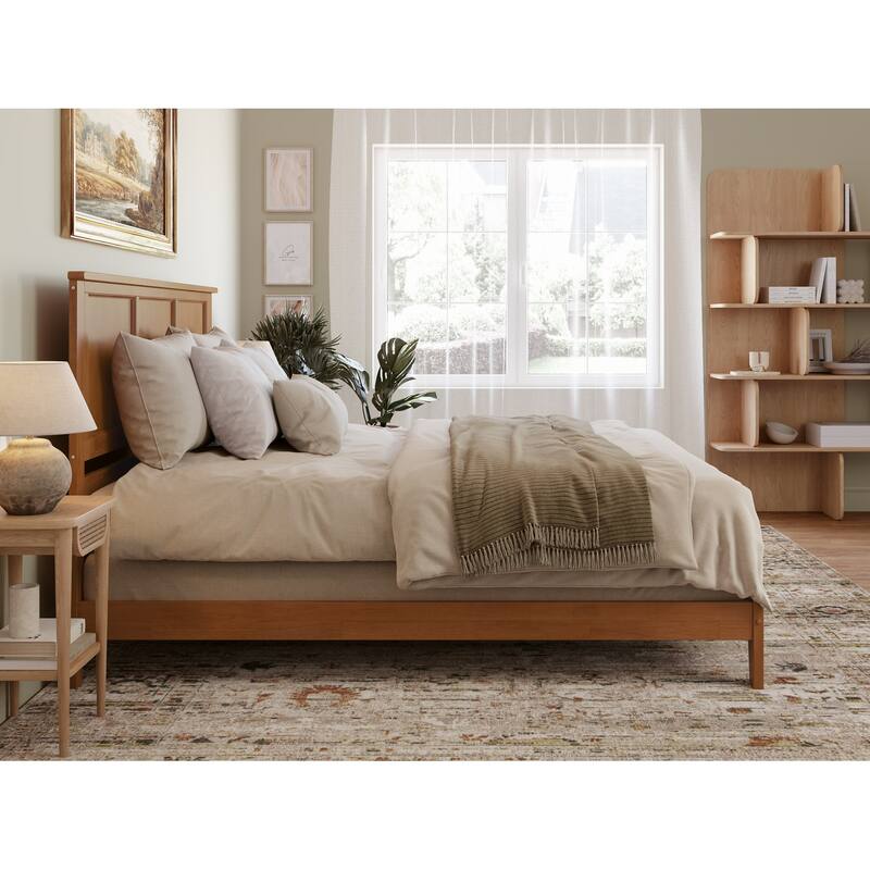 AFI, Madison Solid Wood Low Profile Platform Bed