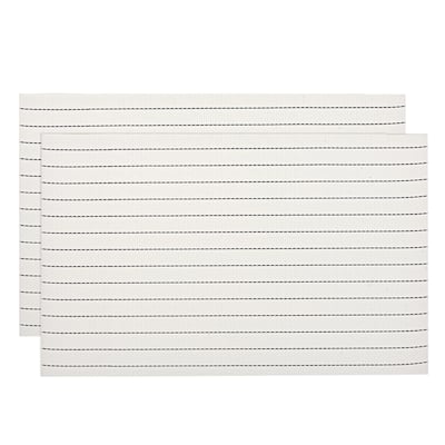 Place Mats, Table Mats PVC Washable Woven Placemat