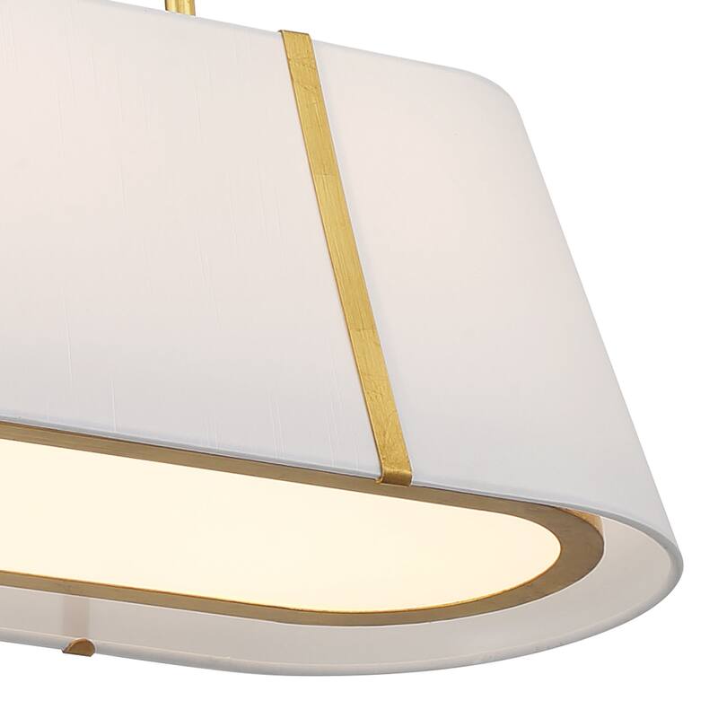 Crystorama Lighting Group FUL-917 Fulton 4 Light 42" Wide Linear