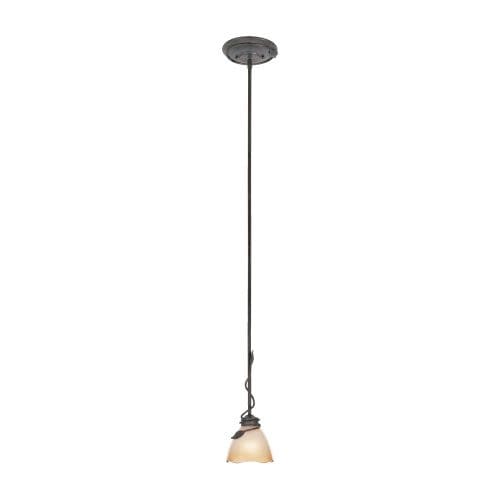 Designers Fountain 95630 1-Light Down Lighting Mini Pendant from the Timberline Collection - Old Bronze