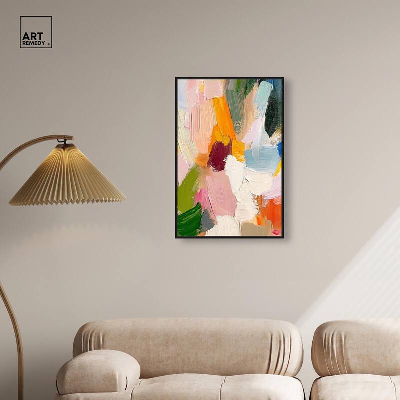 Chromatic Surge IV Canvas by Art Remedy