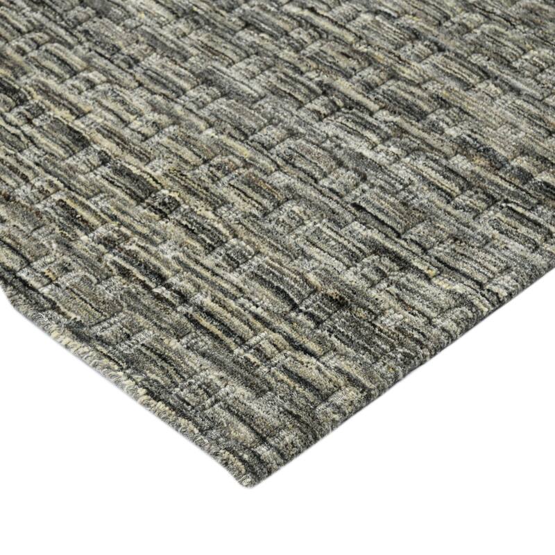 Houston Aliya Transitional Geometric Hand-Woven Area Rug