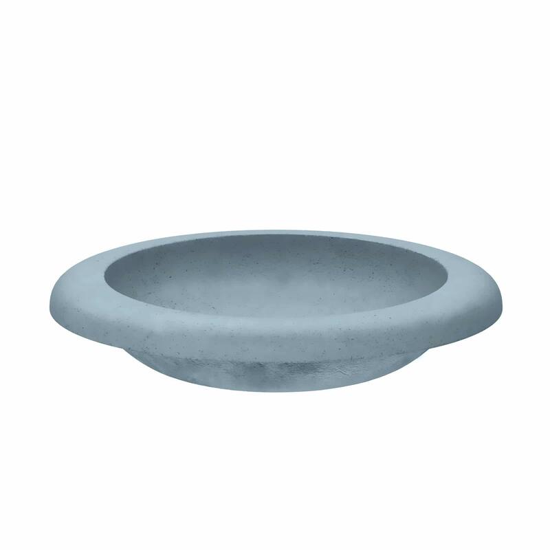 Cuyama NativeStone and Concrete Drop-in Bathroom Sink - 21" x 15" x 5"