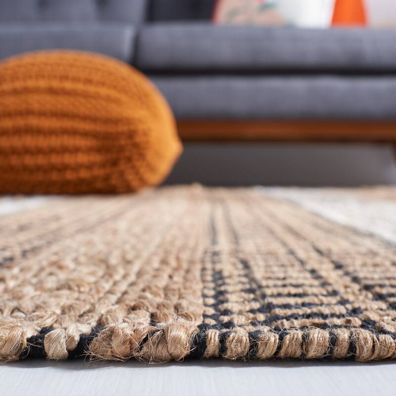 SAFAVIEH Handmade Natural Fiber Galilea Geometric Seagrass Rug