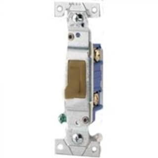 Cooper Wiring 1303-7B 3 Way Quiet Toggle Switch Brown Pk/10 - Bed Bath ...