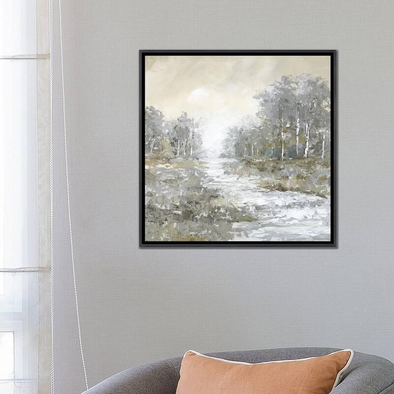 iCanvas "Babbling Brook II" by Nan Framed