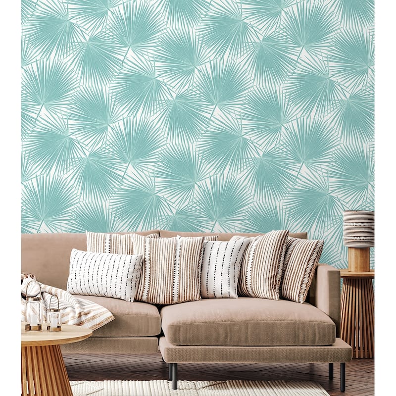 NextWall Aruba Palm Peel and Stick Wallpaper